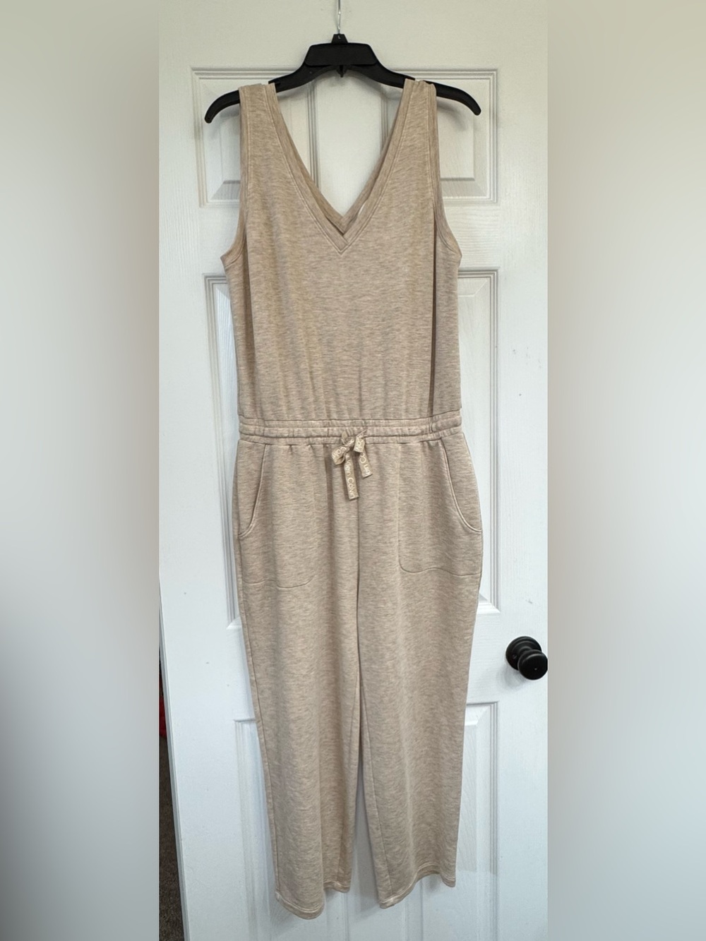 Calvin Klein knit sleeveless jumpsuit M